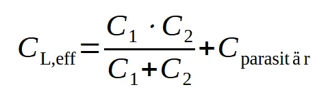 effektive Lastkapazität Formel effektive Lastkapazität Formel