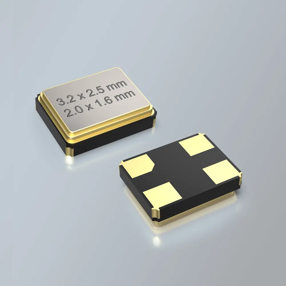 Kryształy oscylacyjne o niskim ESR 3,2 x 2,5 mm i 2,0 x 1,6 mm KRYSZTAŁY KWARCU NA SZYBKI START