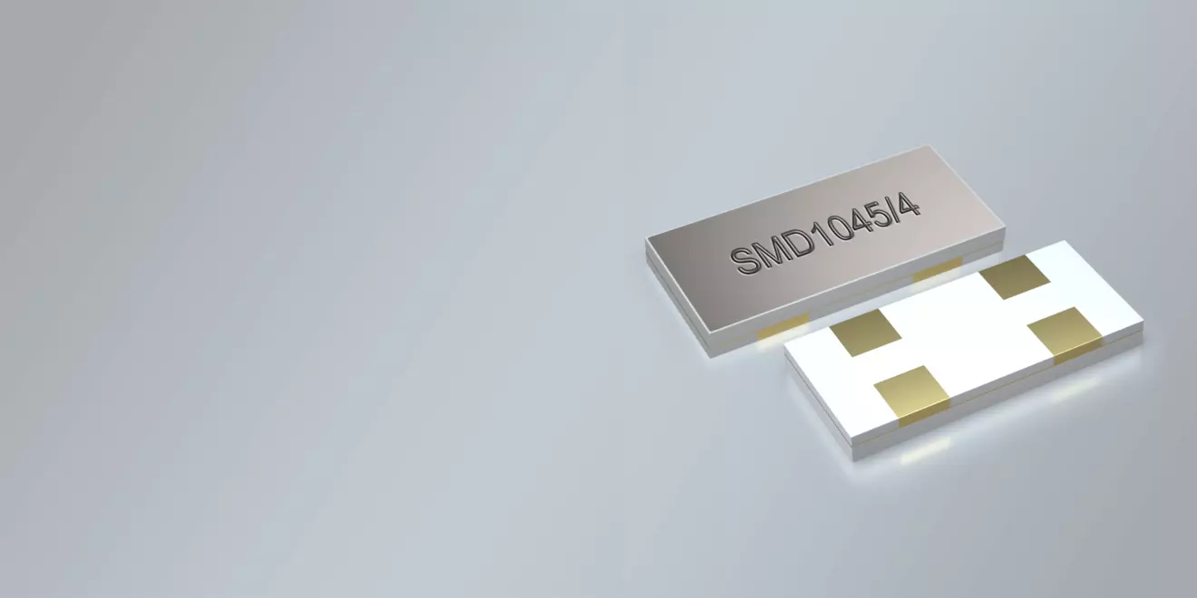 SMD QUARTZ 10,0 x 4,5 mm 3,2768 - 10,0 MHz 